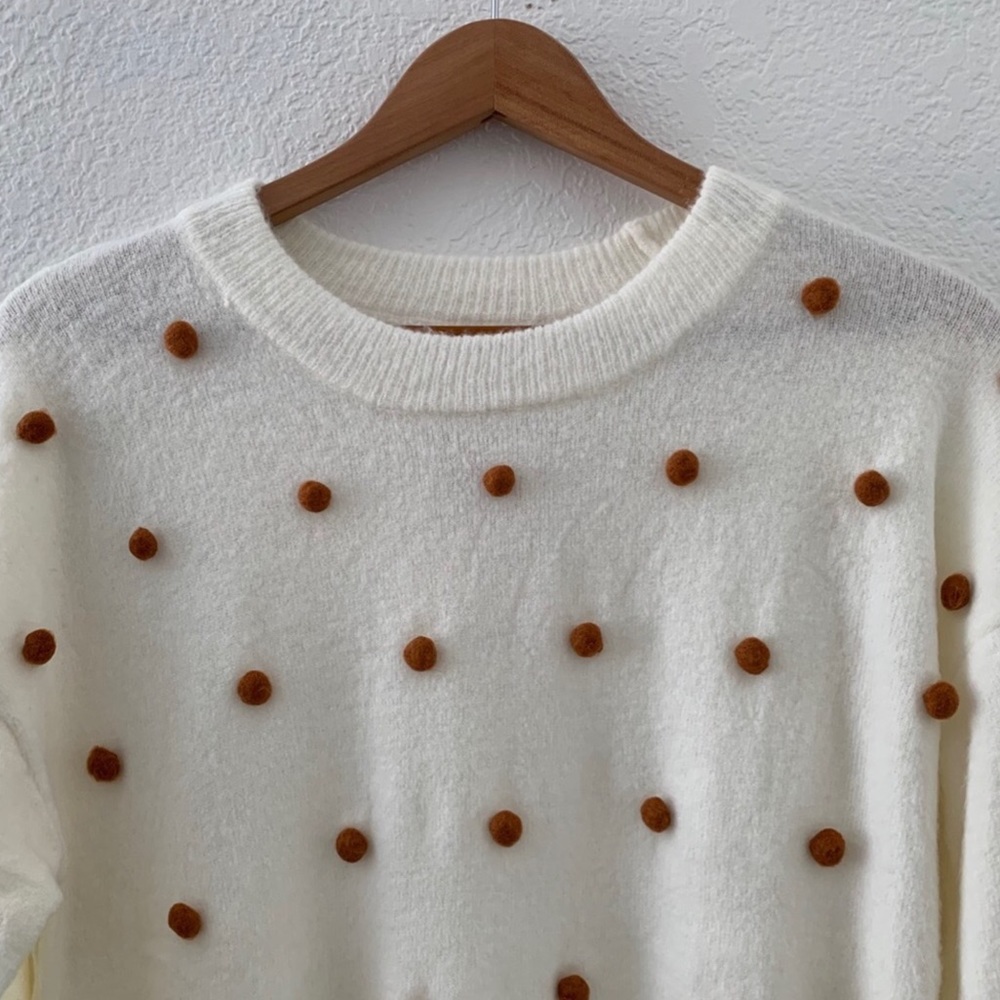 Pom Pom Sweater, New - Picture 9 of 12